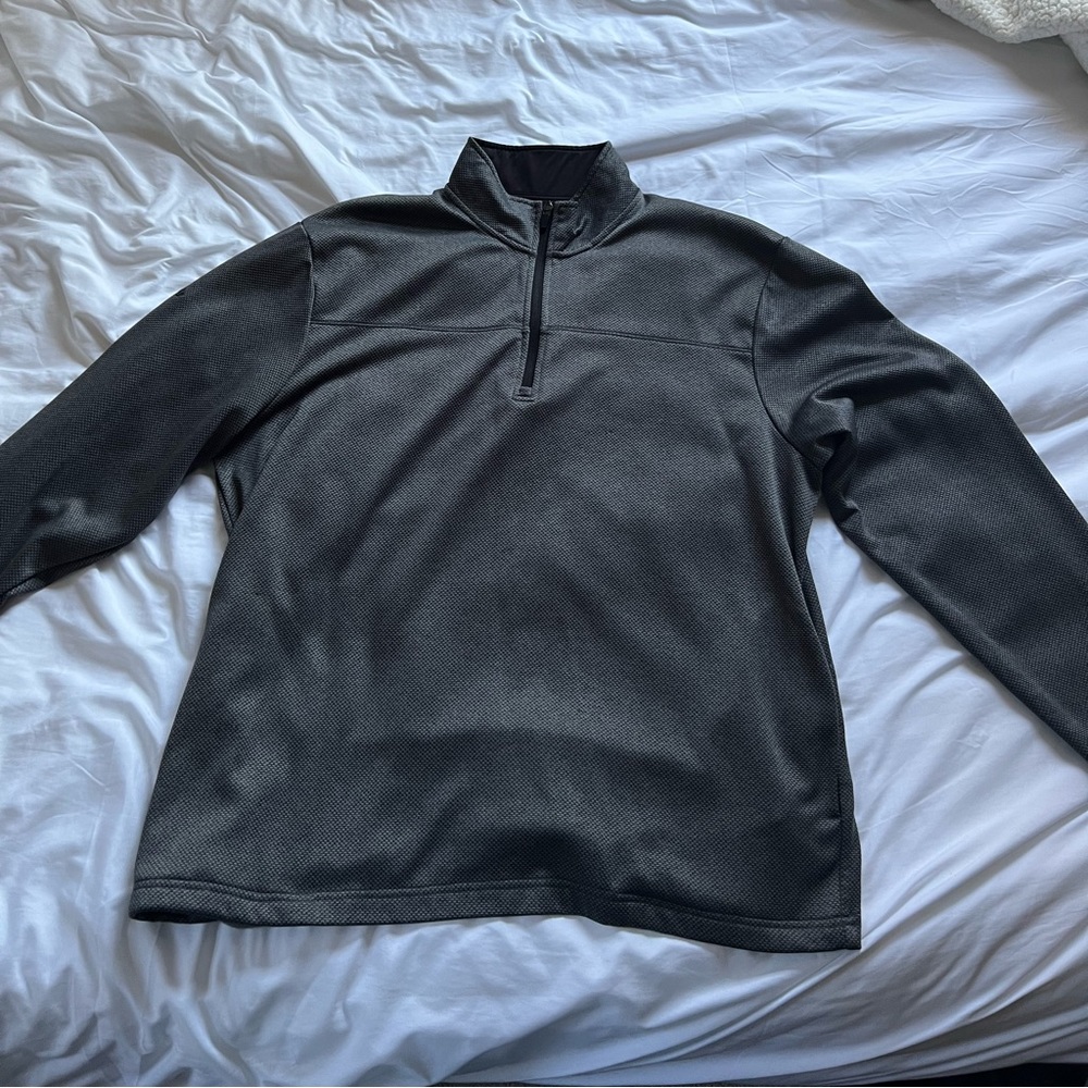 Callaway Mens Quarter Zip Golf Pullover Size L